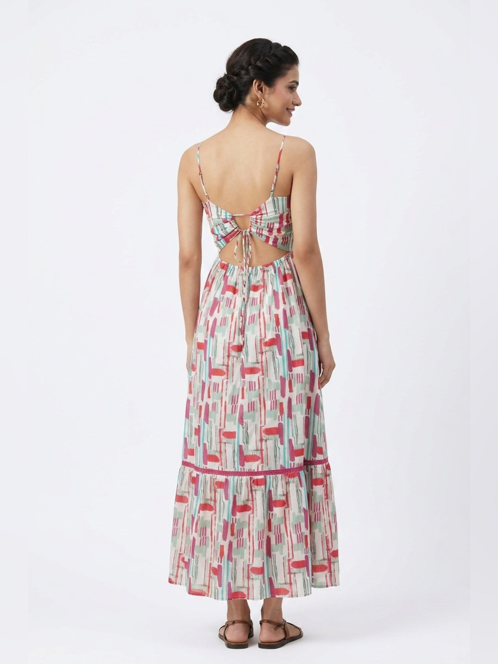 NWT Size XL - Ro's Garden Flynn 100% Cotton Midi Dress (US$ 220)